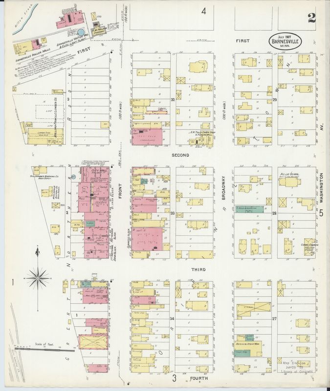 Page 2 of 1907 Barnesville Fire Insurance Map