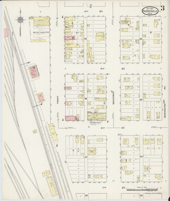 Page 3 of Barnesville 1914 Fire Insurance Map