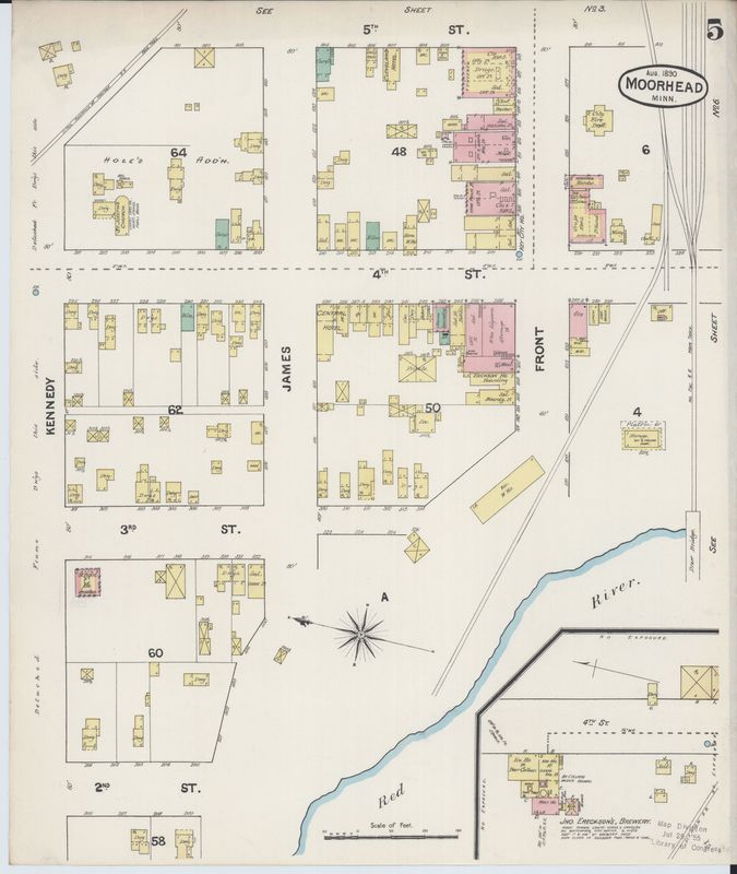 Page 5 1890 Fire Insurance Map