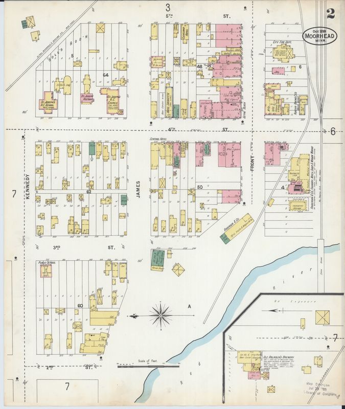 Page 2 of 1899 Moorhead Fire Insurance Map