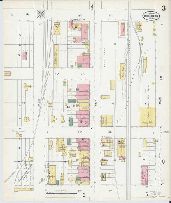 Page 3 of 1899 Moorhead Fire Insurance Map