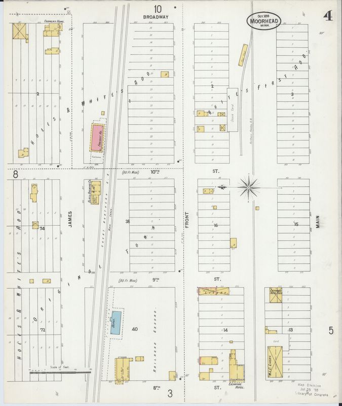 Page 4 of 1899 Moorhead Fire Insurance Map 