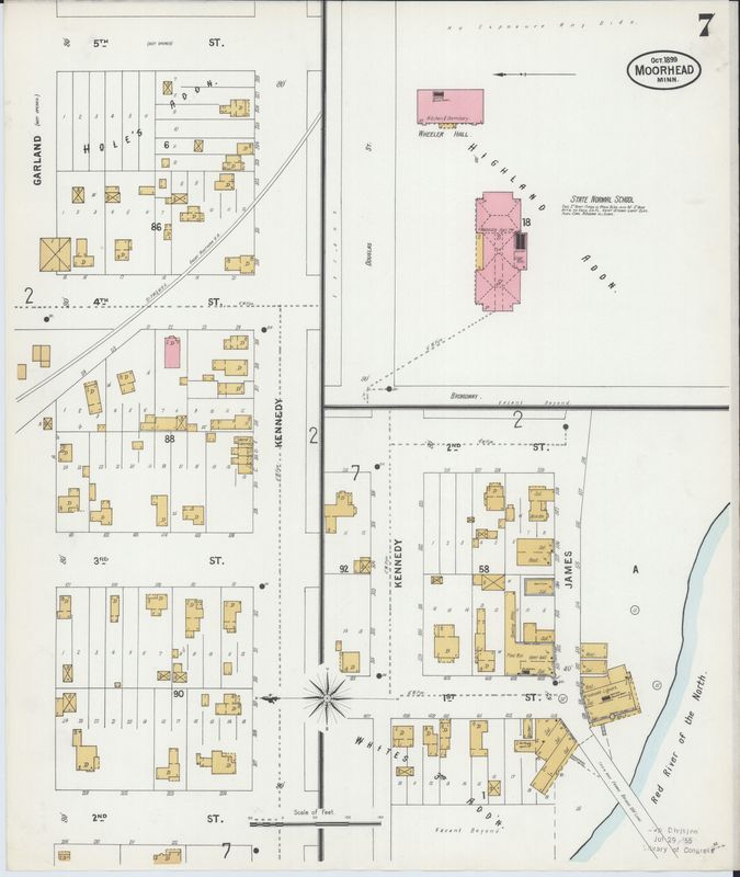Page 7 of 1899 Moorhead fire insurance map