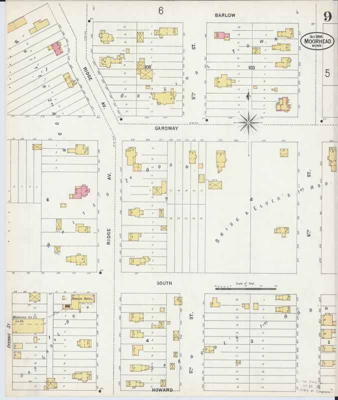 Page 9 of 1899 Moorhead Fire Insurance Map
