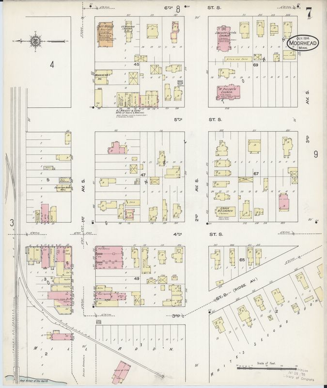 Page 7 - Fire Insurance Maps - Moorhead - 1914