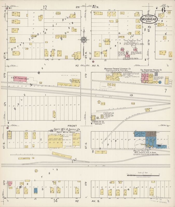 Page 6 - Fire Insurance Maps - Moorhead - 1922 